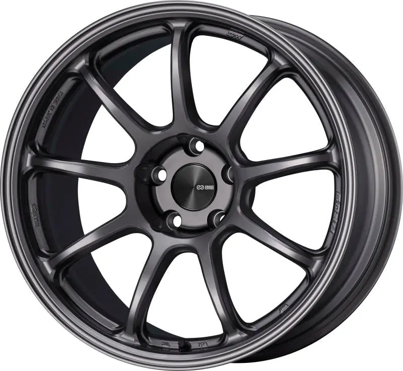 Enkei Pf09 Alloy Wheel – 17X9", 5X114.3, +35Mm Offset, 75Mm Bore, Dark Silver 1