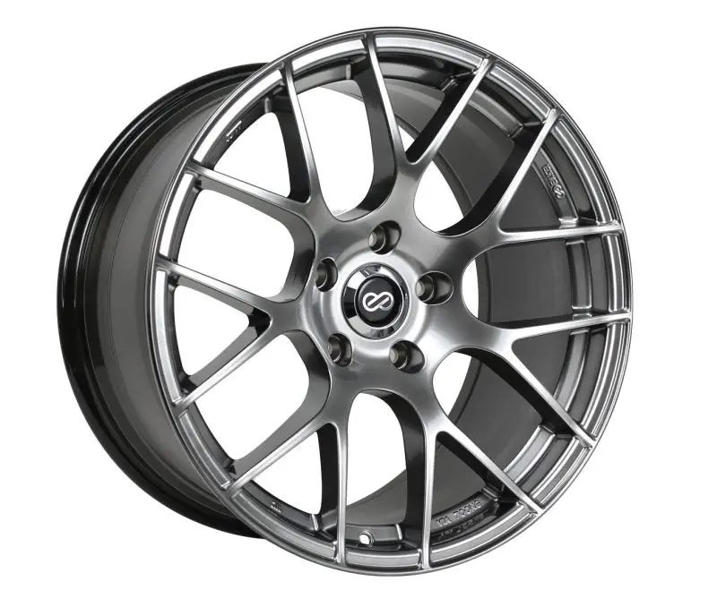 Enkei Raijin 19X9.5 Inch Hyper Silver Alloy Wheel – 5X120 Bolt Pattern, 35Mm Offset, 72.6Mm Hub Bore 1