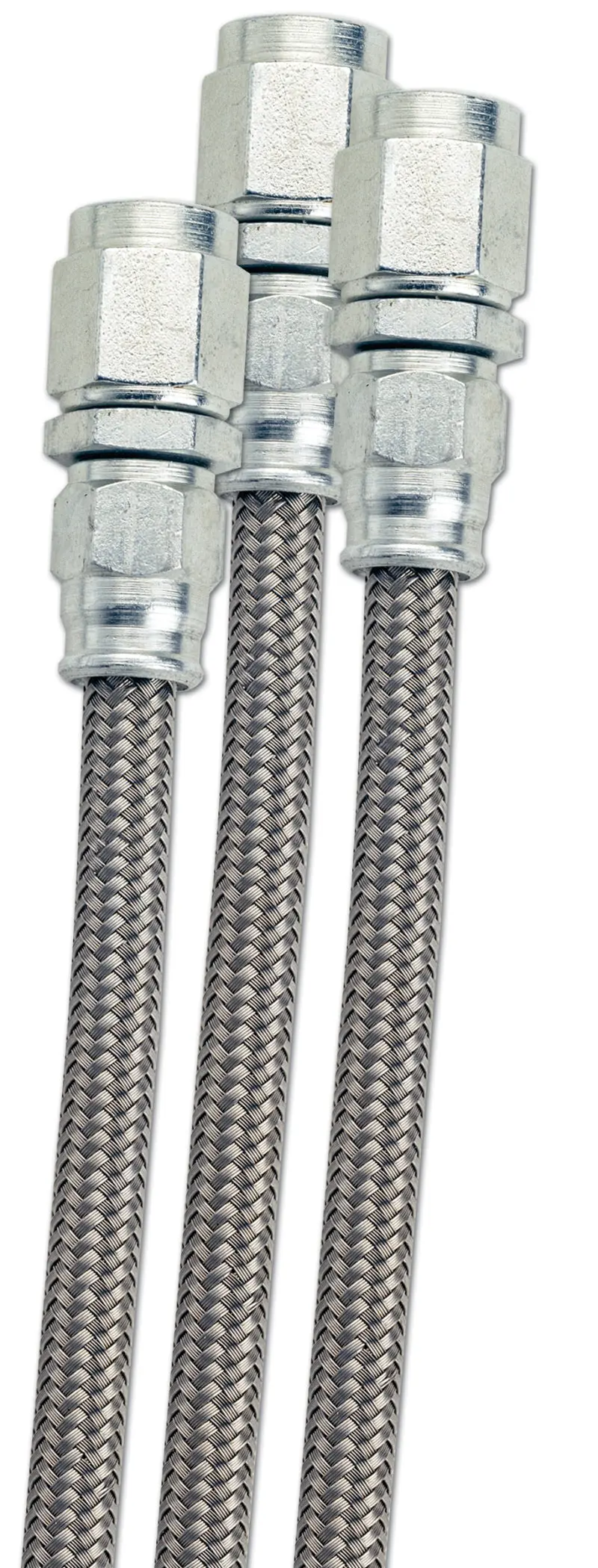 Fragola -8An Ptfe Brake Or Fuel Hose – Black Braided Cover, 3-Foot Length 1