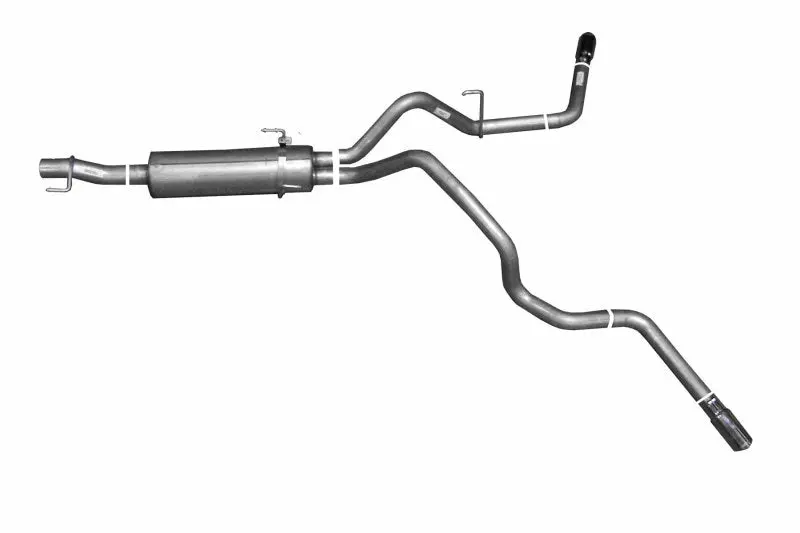 Gibson Dual Exhaust System For 2004–2005 Dodge Ram 1500 Slt – 2.5" Stainless Steel Cat-Back, Extreme Sound Profile 1