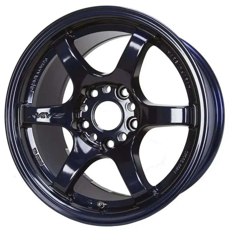 Gram Lights 57Dr 18X10.5 +12 5-114.3 Dark Blue Chrome Wheel (Min Order Qty Of 20) 1