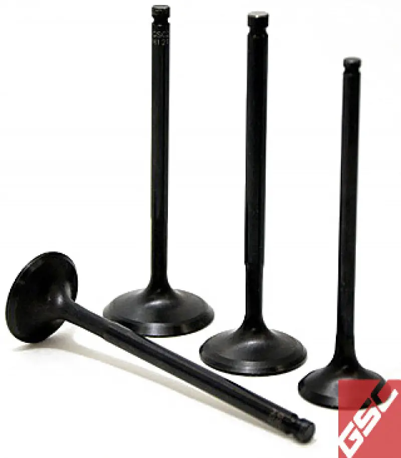 Gsc P-D Honda K Series Vtec K20/K24 Chrome Polished Intake Valve - 36Mm Head (+1Mm) - Set 8 1