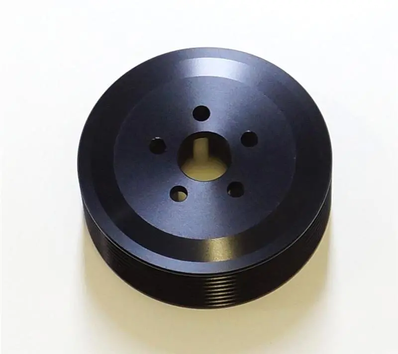 Hks 8-Rib Crank Pulley – 120Mm Diameter, Performance Engine Accessory 1