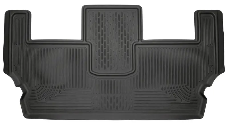 Husky Liners 3Rd-Row Floor Mats For 2017+ Chrysler Pacifica With Stow ‘N Go Seating – Black 1