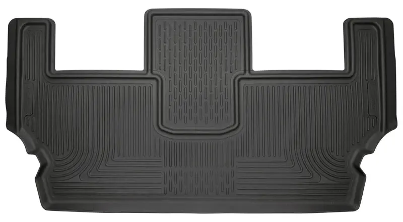 Husky Liners 3Rd-Row Floor Mats For 2017+ Chrysler Pacifica With Stow ‘N Go Seating – Black 2