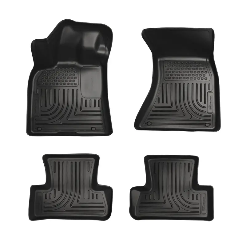 Husky Liners Weatherbeater Floor Liner Combo For 2011–2012 Dodge Charger & Chrysler 300 (Awd Only) – Black 2