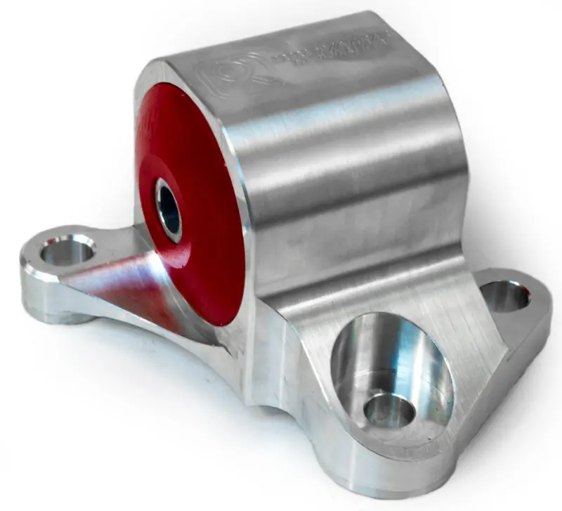 Innovative Right-Side Engine Mount Kit For 1997–2001 Honda Cr-V B-Series – Silver Aluminum With 95A Durometer Bushings 1