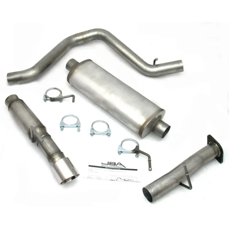 Jba Cat-Back Exhaust System For 2007–2008 Chevrolet Trailblazer Ss – 6.0L V8, Single Rear Exit, 409 Stainless Steel 1
