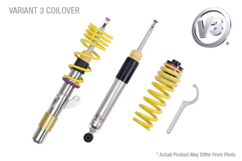 Kw Variant 3 Coilover Kit For 2012–2016 Porsche 911 (991) Carrera 2/4, S, Gts – Non-Pasm, With Pdcc 1