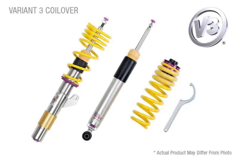 Kw Variant 3 Coilover Kit For 2012–2016 Porsche 911 (991) Carrera 2/4, S, Gts – Non-Pasm, With Pdcc 2