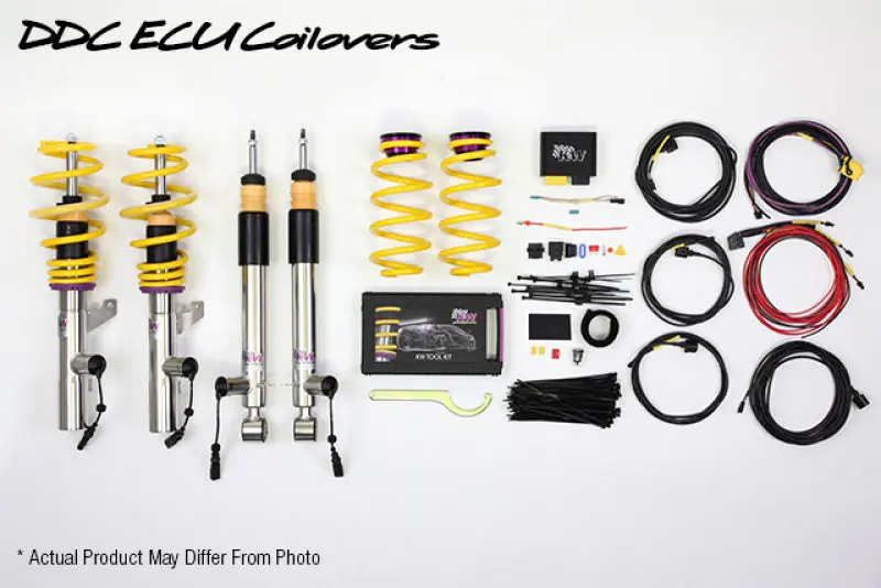 Kw Variant 3 Ddc Coilover Kit With Ecu For 2007+ Audi Tt 8J Coupe Quattro (Non-Magnetic Ride) 1