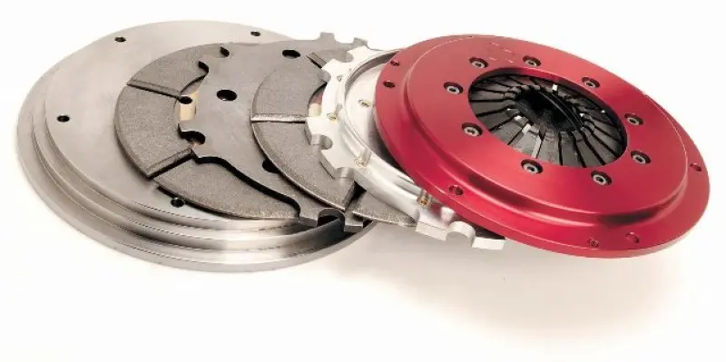 Mcleod Drag Mag Twin-Disc Clutch For Toyota 2Jz — 1-1/8" × 26 Spline Steel Flywheel 1