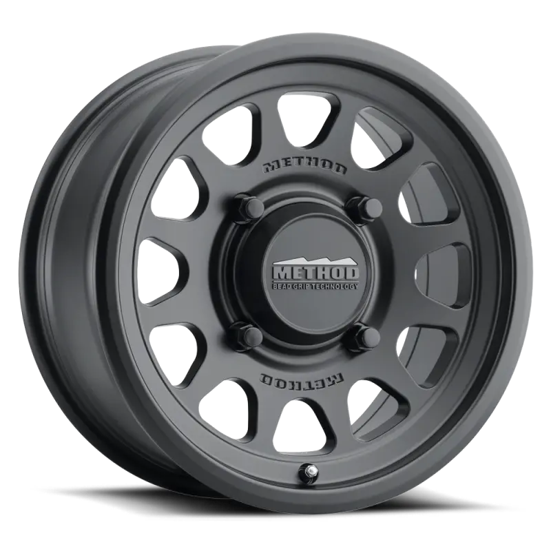 Method Mr414 Beadgrip Off-Road Wheel – 15X10, 6+4/25Mm Offset, 5X4.5, 76Mm Cb, Matte Black 1