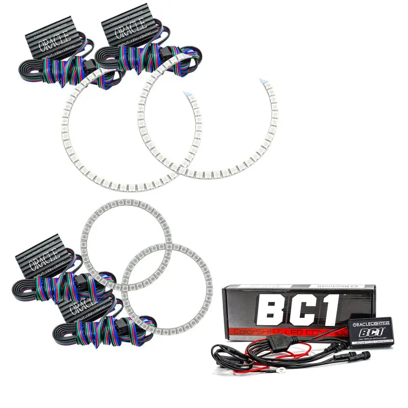 Oracle Colorshift Halo Lighting Kit For 2008–2011 Mercedes-Benz C-Class – Includes Bc1 Controller & Warranty 1