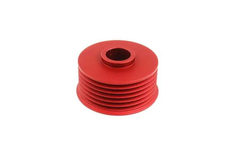 Perrin Alternator Pulley – Lightweight Red Anodized, Fits 2014–2022 Subaru Wrx/Crosstrek & 2014–2018 Forester Xt 2