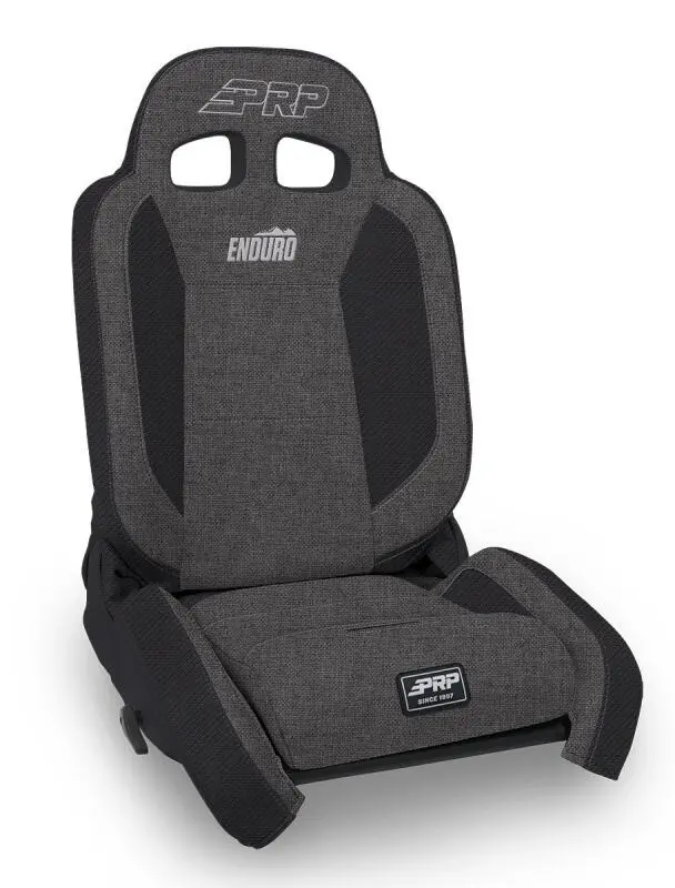 Prp Endurotrail Driver’S Seat – Reclining Suspension Design With Gray Tweed Upholstery 1