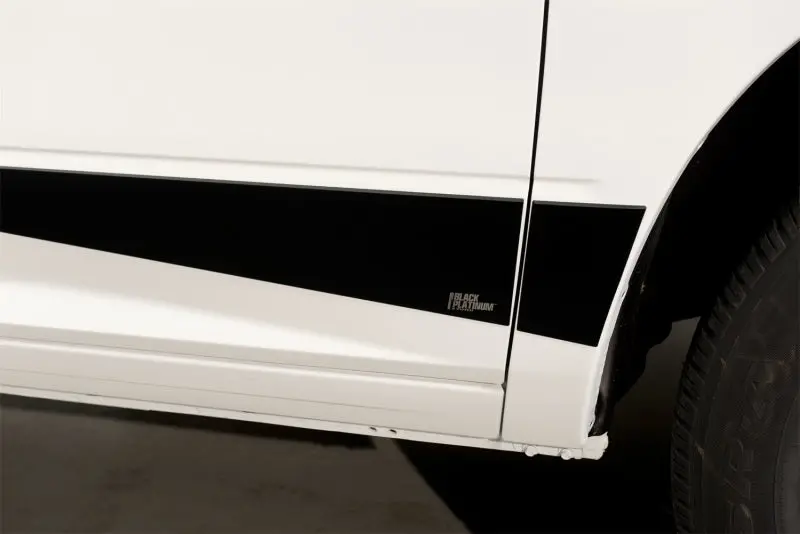 Putco Platinum Black Rocker Panels For 2010–2018 Ram 2500 Crew Cab (5.7-Foot Bed, 5.5-Inch Width, No Factory Flares) 1