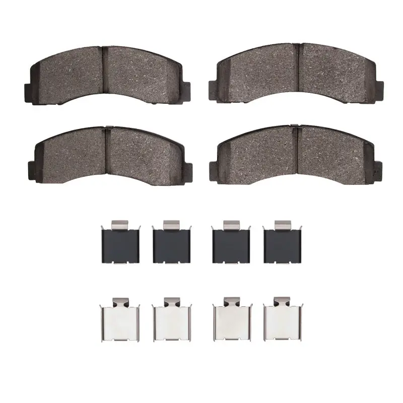 R1 Front High-Performance Brake Pad & Hardware Kit For 2010–2021 Ford Expedition (Off-Road & Tow Use) 1