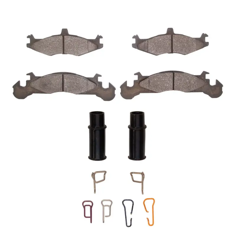 R1 Optimum Oe Front Brake Pad & Hardware Kit – Designed For 1983–1990 Dodge Omni 1