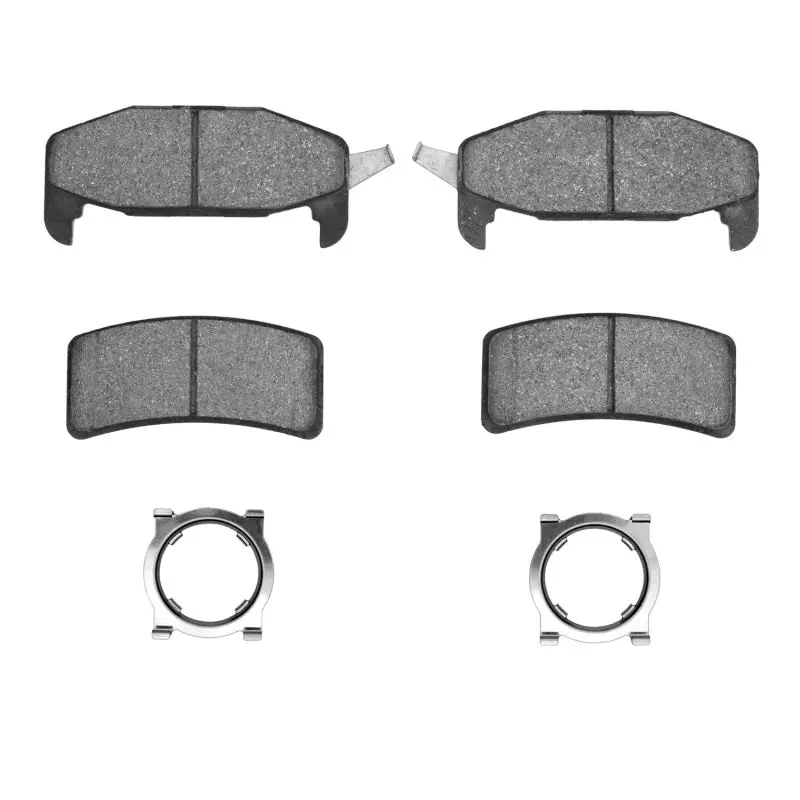 R1 Semi-Metallic Rear Brake Pad & Hardware Kit For 1988–1994 Buick Regal 1