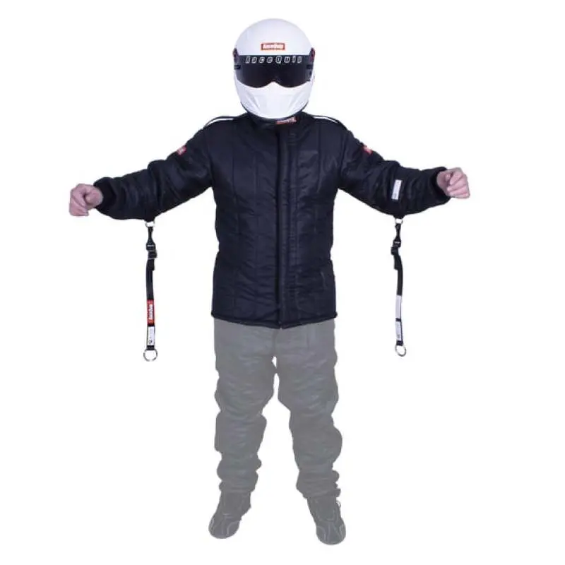 Racequip Sfi-15 Racing Jacket – Black, Size 2Xl 1