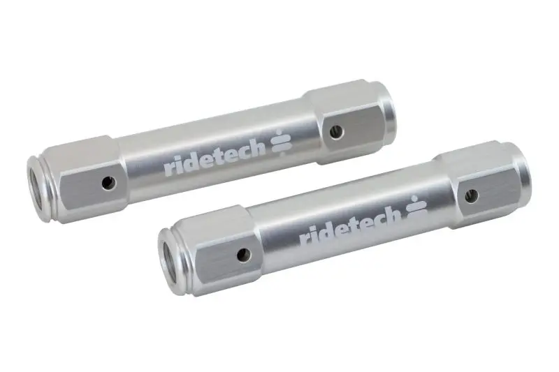 Ridetech 62-70 Ford Fairlane Billet Tie Rod Adjuster Pair 1