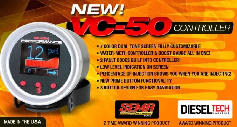 Snow Performance Cummins Stg 2 Boost Cooler Water Injection Kit (Ss Braided Line & 4An Fittings) 1