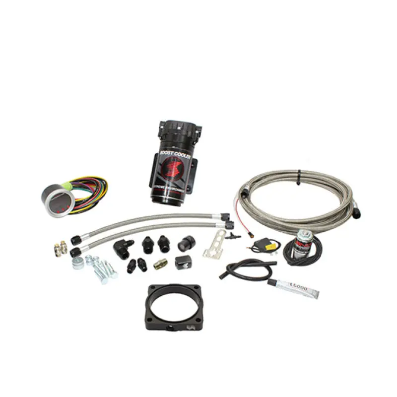 Snow Performance Stage 2 Boost Cooler & Water Injection System For 2008+ Dodge Charger Forced-Induction Applications – Stainless Steel Lines, 4An Fittings (Tank Not Included) 1