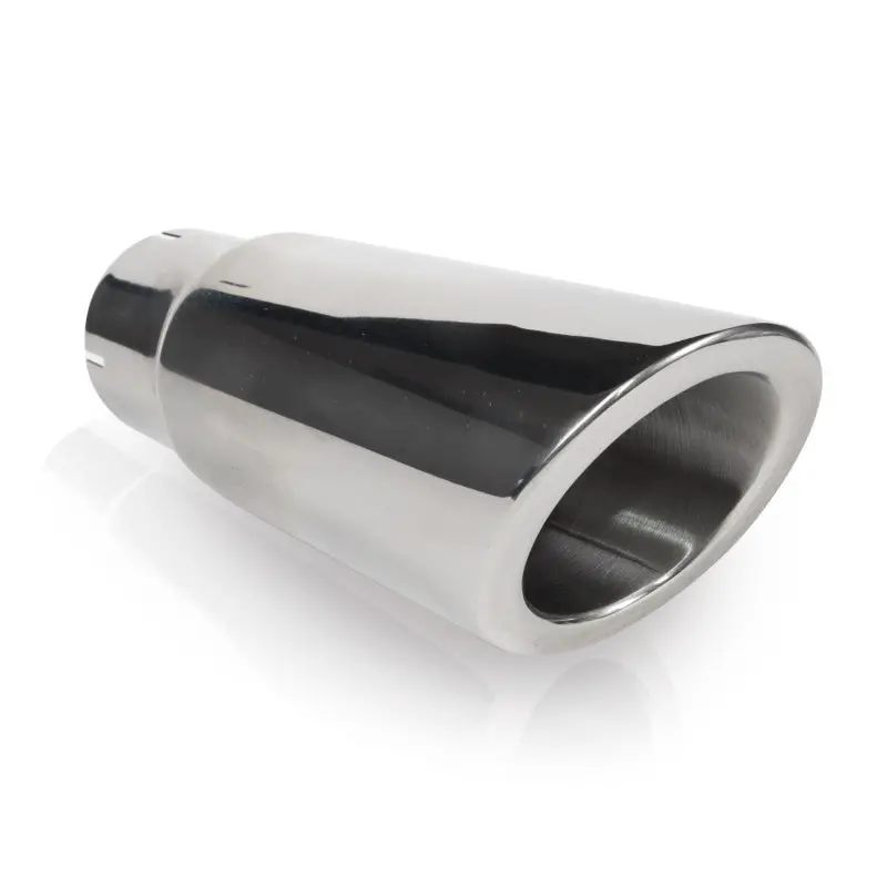 Stainless Works Double-Wall Slash-Cut Exhaust Tip – 3.5-Inch Body, 3-Inch Inlet Diameter 1
