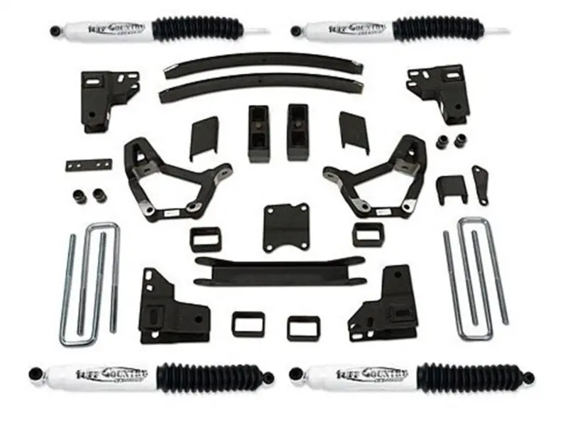 Tuff Country 86-95 Toyota Truck 4X4 4In Lift Kit (W/3.75In Wide Rear U-Bolts) No Shocks 1