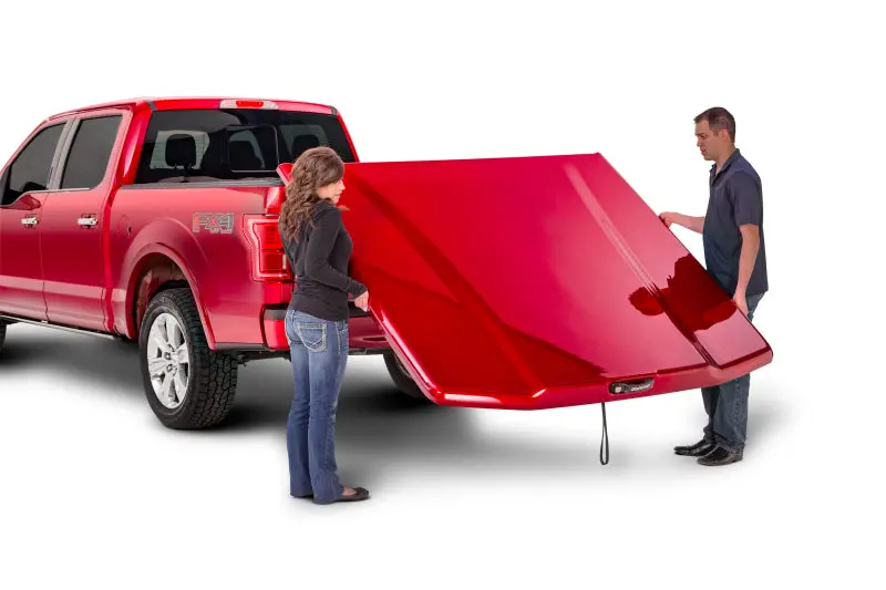 Undercover Elite Lx Hard Tonneau Cover – Blue Ribbon Finish, For 2014–2015 Toyota Tundra 5.5-Foot Bed 1