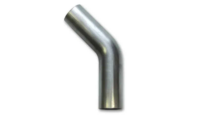 Vibrant T304 Stainless Steel Mandrel-Bent Elbow – 1.375" Od, 45° Angle 1