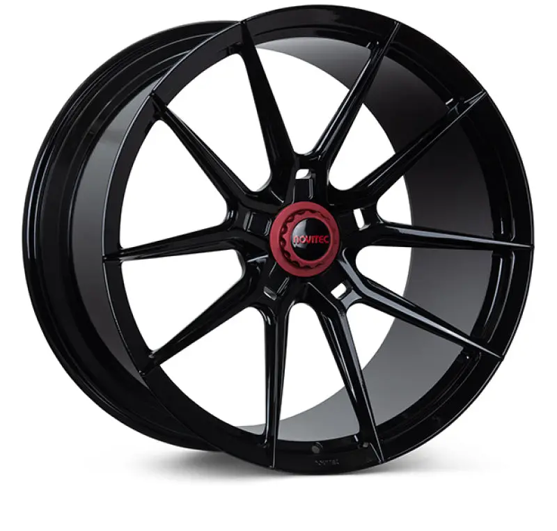 Vossen X Novitec Nf10 Gloss Black Forged Wheel – 21X9", 5X114.3 Pcd, Et39 Offset – Front Fitment For Maserati Mc20 1