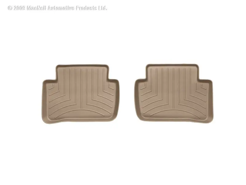 Weathertech 08-13 Mercedes-Benz C-Class (W204) Rear Floorliner - Tan 2