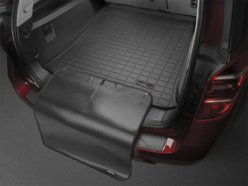 Weathertech Custom Cargo Liner With Bumper Guard For 2024 Bmw I5 Xdrive40 – Black 1