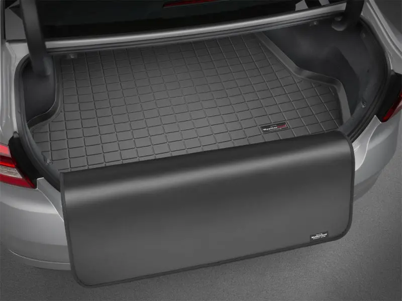 Weathertech Custom Cargo Liner With Bumper Protector For 2011+ Toyota Sienna – Black 1
