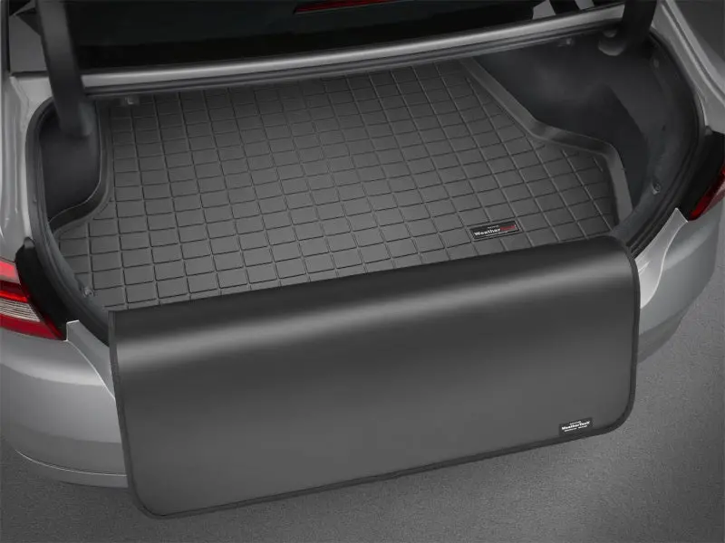 Weathertech Custom Cargo Liner With Bumper Protector For 2011+ Toyota Sienna – Black 2