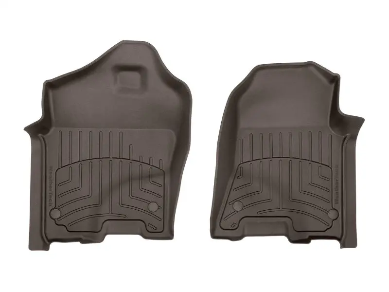 Weathertech Front Floorliner Hp For 2019+ Ram 1500 Quad Cab & Crew Cab – Cocoa Color 1