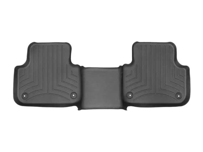 Weathertech Rear Floor Liners For 2017+ Audi Q7 – Precision Molded, Sleek Black Interior Protection 1