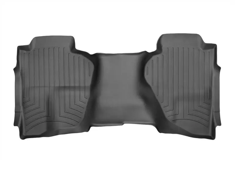 Weathertech Rear High-Performance Floor Liners For 2021+ Hyundai Santa Fe Hybrid – Black 1