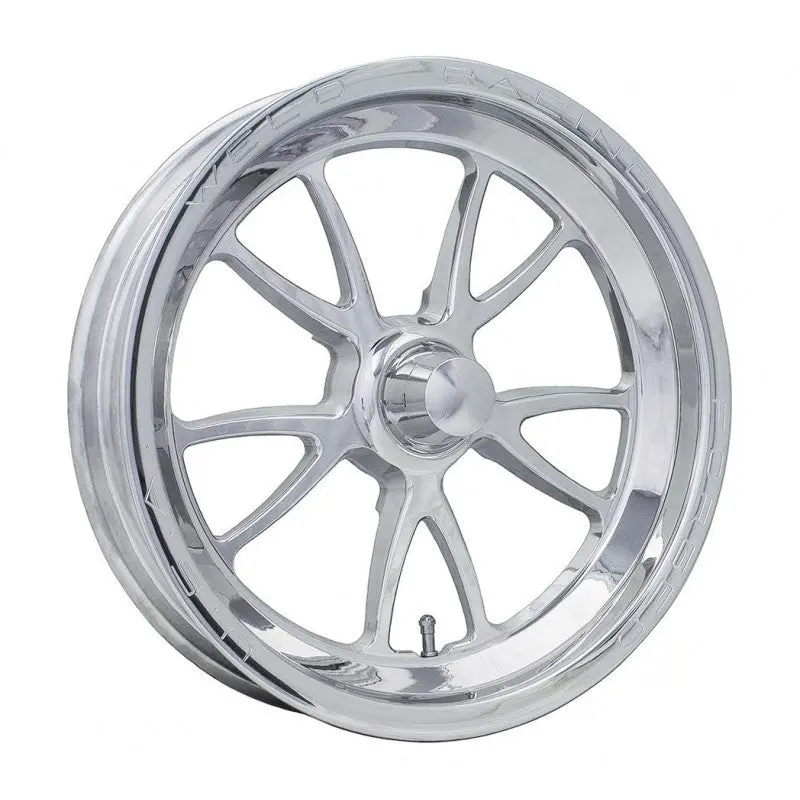 Weld Full Throttle 1-Piece Polished Aluminum Wheel – 17X3.5", Compatible With Strange Spindle Mt And 1.75" Backspace, Non-Beadlock Design 1