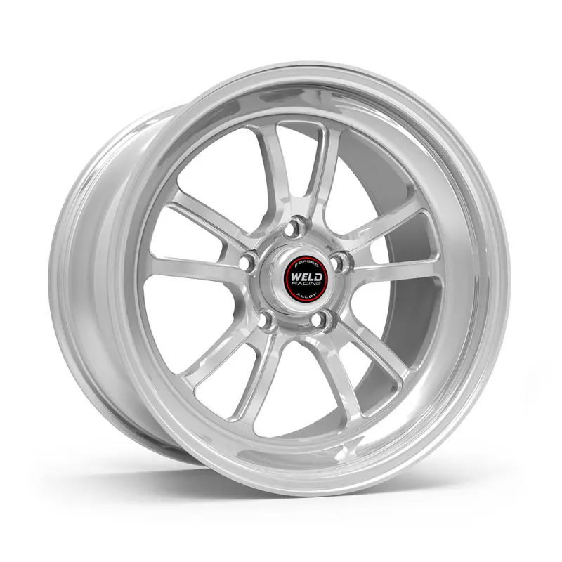 Weld S70 Rt-S Racing Wheel – 18X8, 5X4.75 Bolt Pattern, 5.2" Backspace, Polished Center & Shell 1