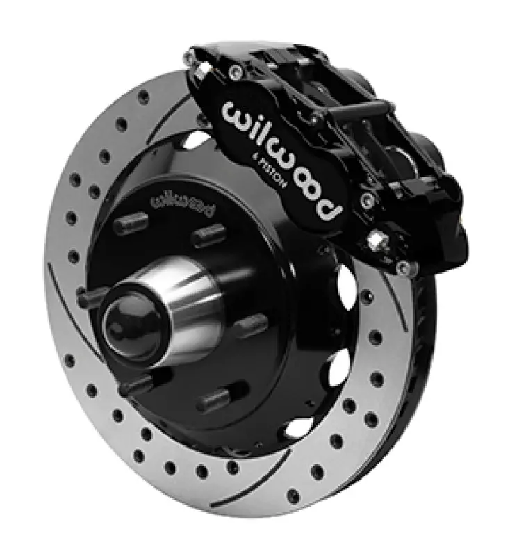 Wilwood Fnsl6R Front Brake Kit With Iron Rotors For 1963–1987 Chevrolet C10 Trucks 1
