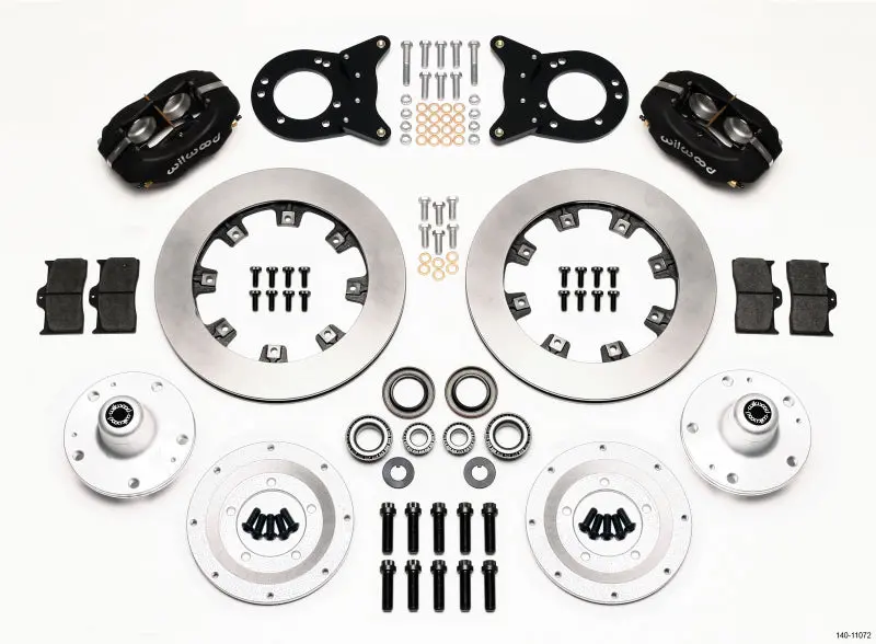 Wilwood Forged Dynalite Front Brake Kit – 12.19-Inch Rotors For 1965–1969 Mustang (Disc/Drum Spindle) 1