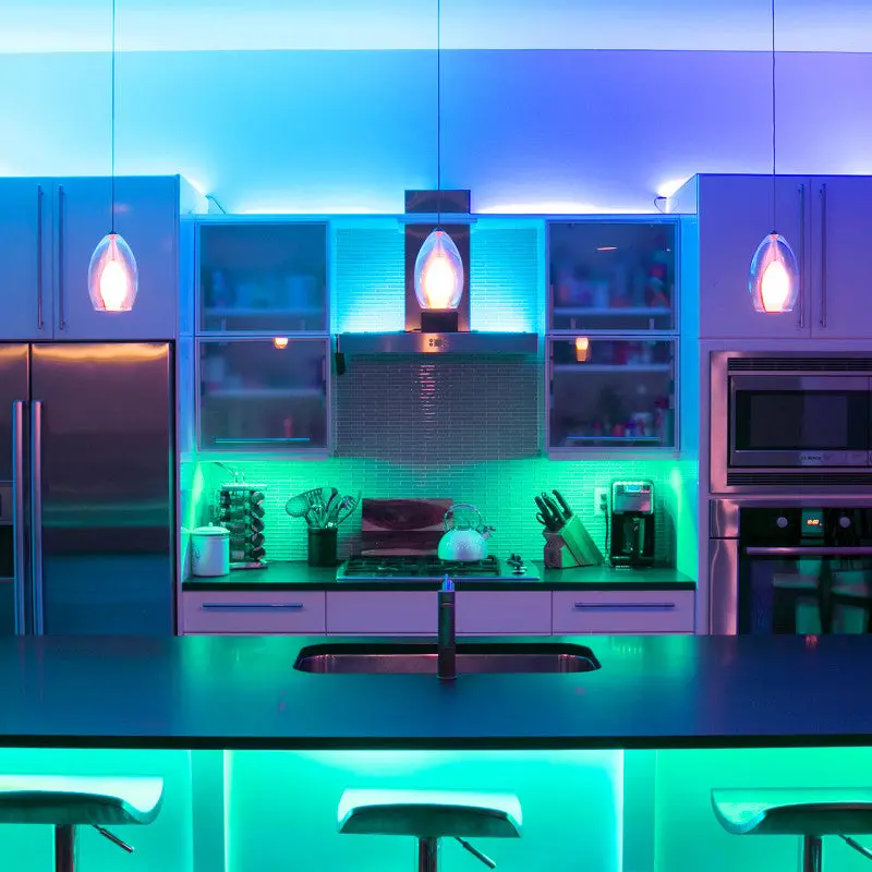 Xk Glow Tubes Million Color Xkchrome App Controlled Home Indoor & Outdoor Led Light Kit 4X12In 1
